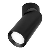 Lampa ścienna kinkiet GU10 LED ruchomy czarny Tuba Spot RITA