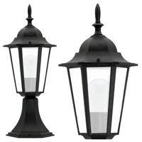 Lampa Ogrodowa Stojąca LIGURIA-LT 1xE27 Niska 42cm Czarna - GOLDLUX (Polux)