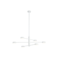 Lampa Sufitowa Wisząca 6x GX53 Biała Nowoczesna ORBIT 7942 Nowodvorski