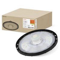 Lampa LED Oprawa Przemysłowa 147W 22000lm 4000K Neutralna z Czujnikiem Ruchu Zmierzchu Czarny IP65 IK08 High Bay Gen 4 Ledvance