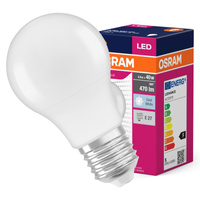 Żarówka LED A60 E27 4.9W = 40W 470lm 4000K Neutralna 150° VALUE CLASSIC Osram