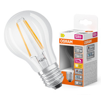 Żarówka LED A60 E27 2.2W = 25W 300lm 2700K Ciepła CRI90 300° Filament Ściemnialna SUPERSTAR PLUS CLASSIC Osram