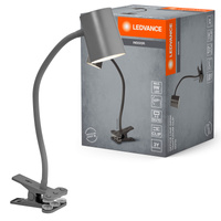 Lampa Stołowa Oprawa Biurkowa Stojąca GU10 Szary USB-C Office Line Ledvance