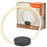 Lampa Stołowa Biurkowa LED Dekoracyjna 10W 1000lm 3000K Ciepła Ściemnialna Szary Decor Ledvance