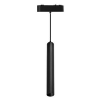 Lampa LED Wisząca do Szynoprzewodu Magnetycznego 7W 700lm 4000K Neutralna CRI90 36° 48V Czarny Luxo Masterled
