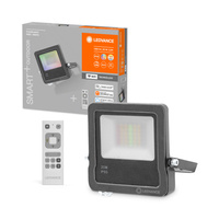 Inteligentny Naświetlacz LED Reflektor 20W 1600lm 3000K Ciepła RGBW Pilot Ściemnialny Szary SMART+ WiFi Multicolor Ledvance