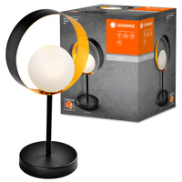 Lampa Stołowa Oprawa Biurkowa Stojąca Dekoracyjna G9 Czarny Złoty USB-C Decor Ledvance