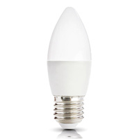 Żarówka LED E27 Świeczka 6W 470lm 6000K Zimna 200° Kobi