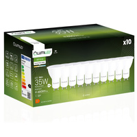 10x Żarówka LED GU10 Reflektor PAR16 5W = 35W 480lm 4000K Neutralna 120° LUMILED