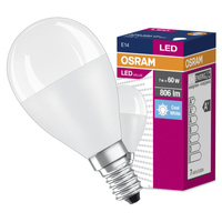Żarówka LED P45 Kulka E14 6.5W = 60W 806lm 4000K Neutralna 150° VALUE CLASSIC Osram