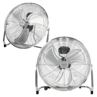 Cyrkulator powietrza podłogowy WENTYLATOR WIATRAK 60cm 100W Srebrny VIENTO KOBI