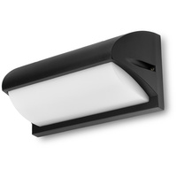 Lampa Ogrodowa Kinkiet Elewacyjny E27 DRACO Czarny