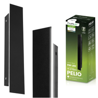 Lampa Ogrodowa LED Natynkowa PELIO Kinkiet Elewacyjny Ścienny 9W 4000K IP65 LUMILED