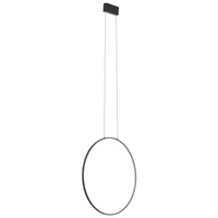 Lampa Sufitowa Wisząca LED 21W 700lm 4000K Neutralna Czarna Nowoczesna CIRCOLO LED M 10861 Nowodvorski