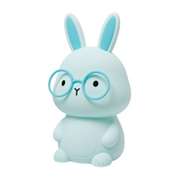 Lampka Dekoracyjna LED Królik 1W 3000K RGBW Niebieski Ściemnialna Florek Sanico Goldlux