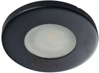 Oprawa sufitowa halogenowa podtynkowa MARIN MR16 Gx5,3 czarny mat Kanlux