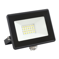 Naświetlacz LED 20W 1600lm 6500K 120° IP65 Czarny GOLDLUX (Polux)