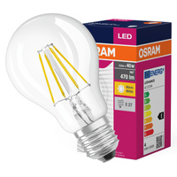 Żarówka LED A60 E27 4W = 40W 470lm 2700K Ciepła 300° VALUE CLASSIC Osram