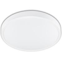 Plafon LED Lampa Sufitowa Natynkowa Łazienkowa 24W 4000K IP44 z Czujnikiem Ruchu ZOE LX Biała 35cm