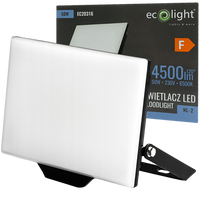 Naświetlacz LED Lampa Reflektor 50W 4500lm 6500K Zimna IP65 NL-2 Ecolight