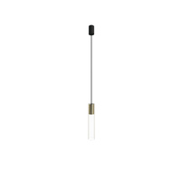 Lampa Sufitowa Wisząca GU10 Szklany Klosz Glamour CYLINDER L 7867 Nowodvorski
