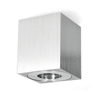 Oprawa Natynkowa Halogenowa Wodoodporna Aluminiowa GU10 IP44 Chrom Aquarius Kobi