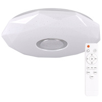 Plafon LED Oprawa lampa Sufitowa DIAMOND 24W 2040lm 39cm GOLDLUX (Polux) + pilot 3000K-6500K