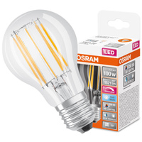 Żarówka LED A60 E27 11W = 100W 1521lm 4000K Neutralna CRI90 300° Filament Ściemnialna SUPERSTAR PLUS CLASSIC Osram