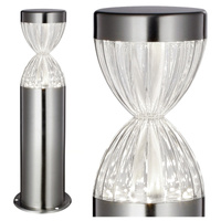 Lampa ogrodowa LED 6W 6500K Adria GOLDLUX (Polux) niska srebrna