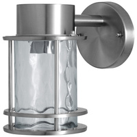 Lampa Ogrodowa Zewnętrzna Kinkiet Elewacyjny LED E27 IP44 Srebrny Endura Ledvance