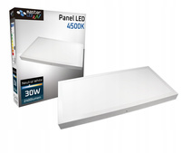 Panel LED Natynkowy Kaseton 60x30cm 30W 2400lm 4500K 120° 