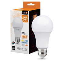 Żarówka LED E27 Kulka 13W 1350lm 6000K Zimna 270° Kobi