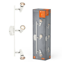 Lampa LED Ścienna Sufitowa Kinkiet Oprawa Natynkowa 10.2W 690lm 3000K Ciepła Ściemnialna Biały LED Spot Ledvance