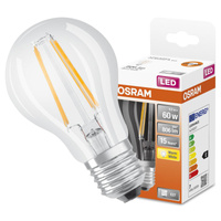 Żarówka LED A60 E27 6.5W = 60W 806lm 2700K Ciepła 300° Retrofit Filament CLASSIC Osram