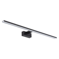 Kinkiet Ścienny Lampa Natynkowa LED 15W 1100lm 4000K Neutralna Czarna Wodoodporna Łazienkowa IP44 Nowoczesna CEZANNE LED L 10678 Nowodvorski