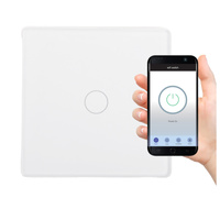 WYŁĄCZNIK Dotykowy Jednobiegunowy WIFI Smart max 800W 230V Tuya GOLDLUX (Polux)