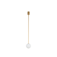 Lampa Sufitowa Wisząca G9 Złota Nowoczesna KIER M 10306 Nowodvorski
