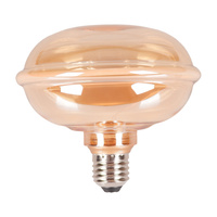 Żarówka LED E27 UFO130 4W 250lm 1800K Ciepła 320° Bursztynowy Dekoracyjna DECOVINTAGE Sanico Goldlux