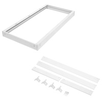 Ramka Natynkowa 45mm do Panelu LED 30x60cm Klik Biała Kobi
