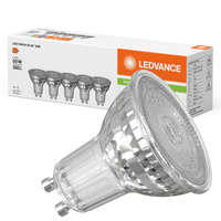 5x Żarówka LED PAR16 GU10 4.5W = 50W 350lm 4000K Neutralna Biała 36° ŚCIEMNIALNA LEDVANCE