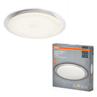 Plafon LED Lampa Sufitowa Natynkowa 28W 2000lm 2800-6000K Zimna 120° Biała Ściemnialna Pilot Orbis Sparkle Osram