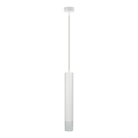 Lampa Wisząca Sufitowa TUBI Biała 1xGU10 Milagro