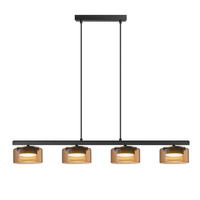 Lampa Sufitowa Wisząca Zwis 4x GX53 Ofelia Sanico Goldlux