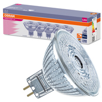 5x Żarówka LED MR16 Reflektor GU5.3 3.4W = 20W 230lm 2700K Ciepła 36° Ściemnialna PARATHOM DIM Osram