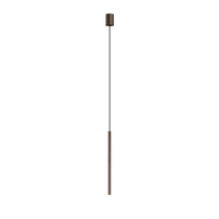 Lampa Sufitowa Wisząca G9 Brązowa Nowoczesna LASER 490 10451 Nowodvorski