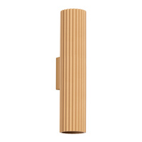 Lampa Ścienna Kinkiet Tuba Spot 2x GU10 Złota Karbon Deep Space SL.1558 Sollux
