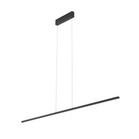 Lampa Liniowa Sufitowa Wisząca LED 27W 1200lm 3000K Ciepła Czarna BAR LED S 10363 Nowodvorski