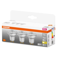 3x Żarówka LED GU10 4,3W = 50W 350lm 2700K Ciepła 36° OSRAM STAR