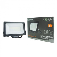 Naświetlacz LED Lampa Reflektor 50W 4500lm 4000K Neutralna IP65 NL-1 Ecolight