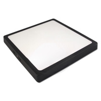 Plafon natynkowy Panel LED 24W 4000K Czarny kwadratowy Proma LVT